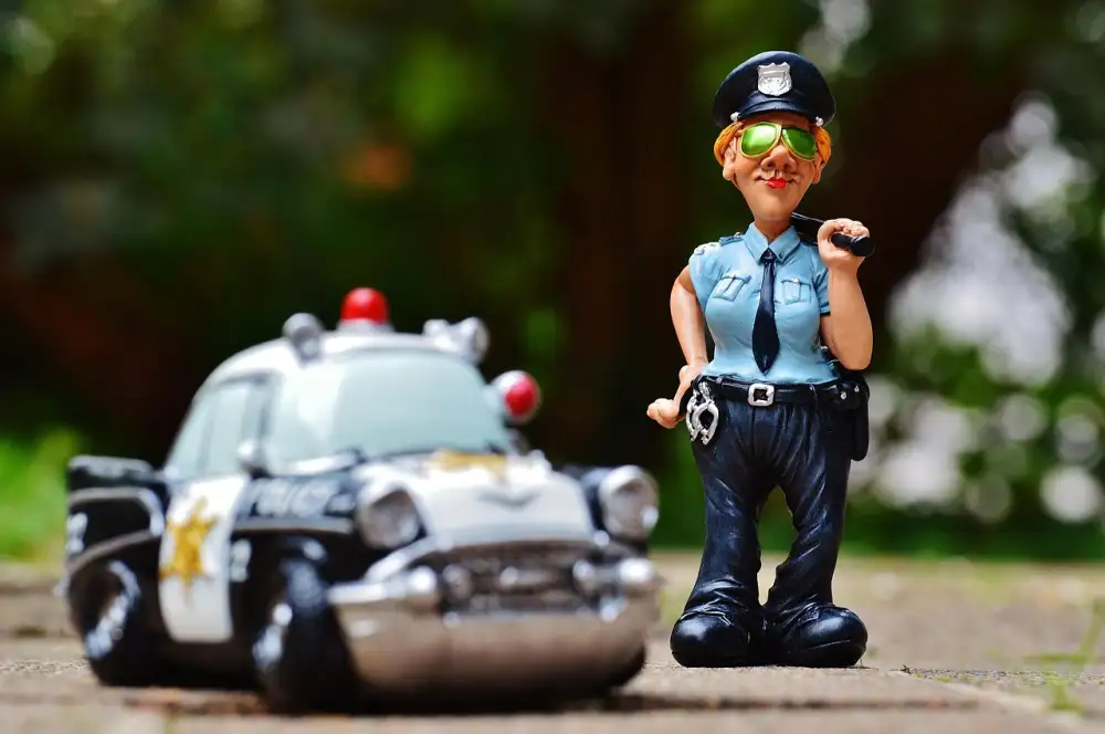 Policie Omalovánky
