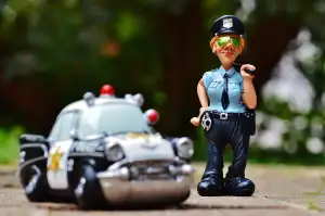 Policie Omalovánky