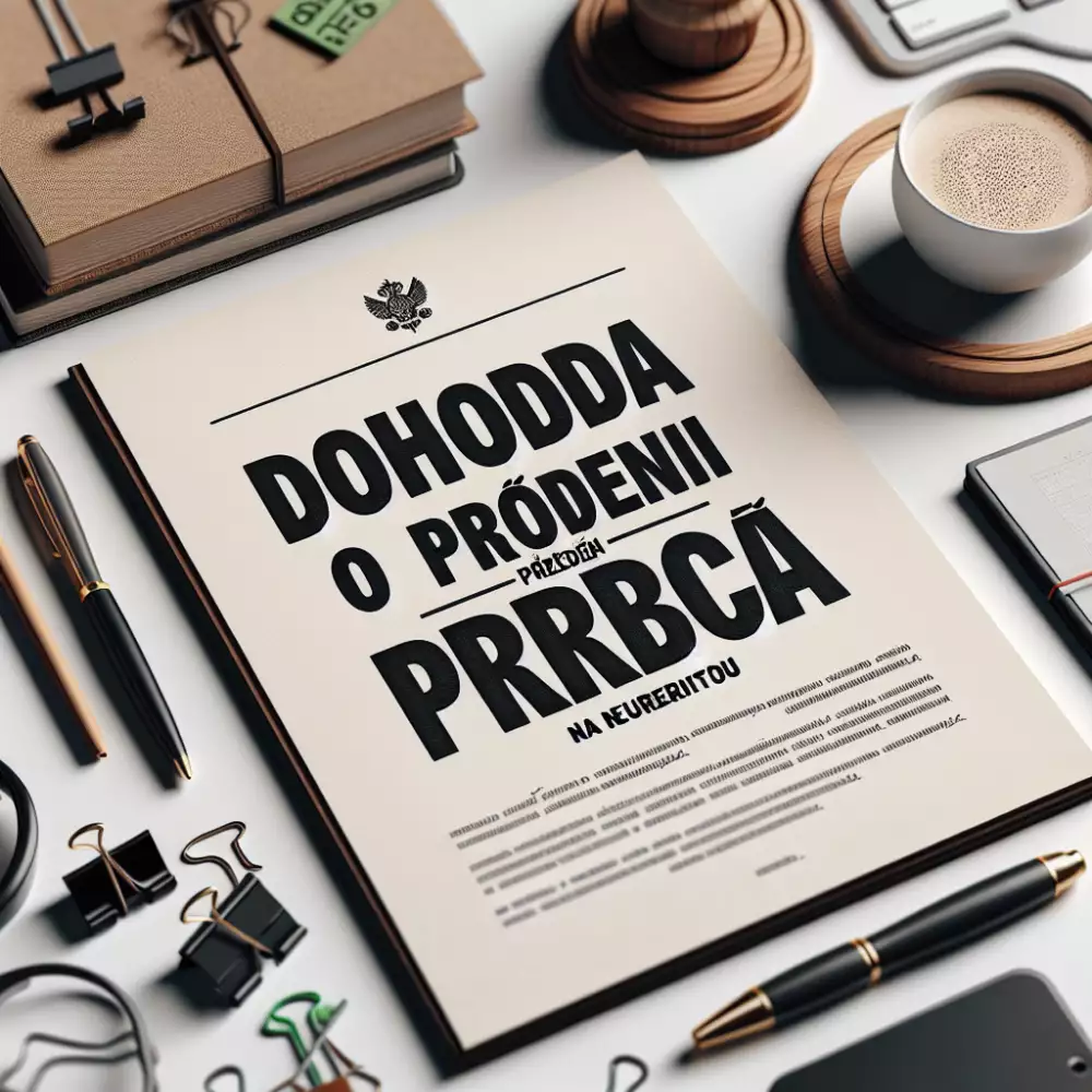 dohoda o provedení práce na dobu neurčitou