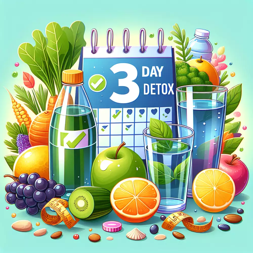 3 denní detox hubnutí