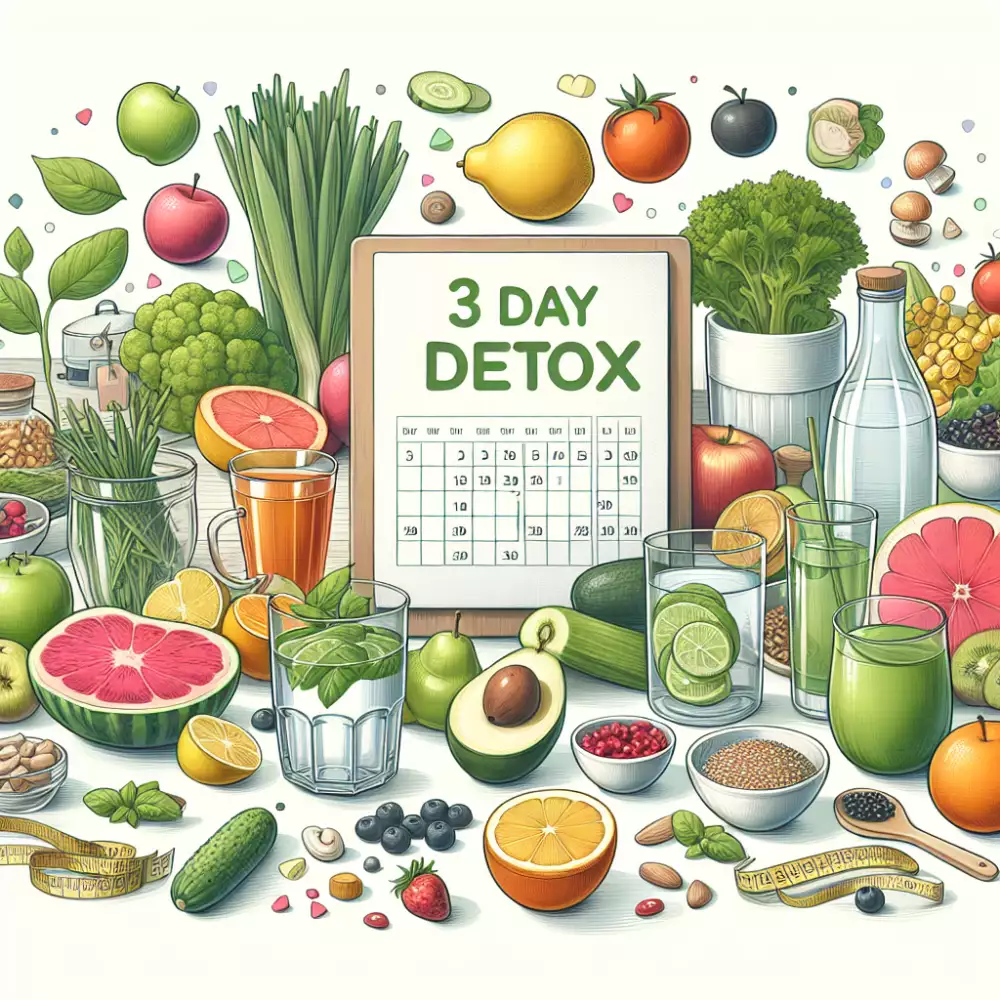 3 denní detox hubnutí