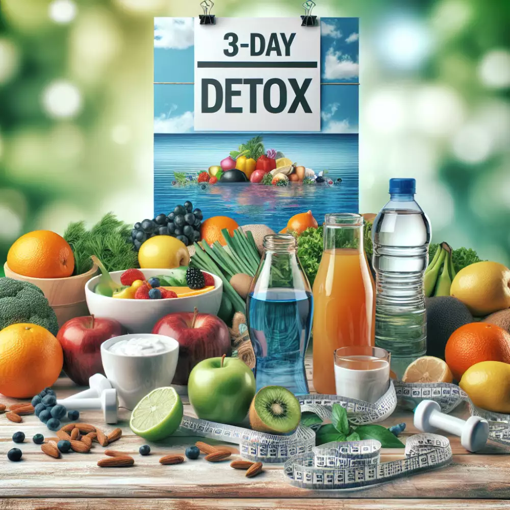 3 denní detox hubnutí