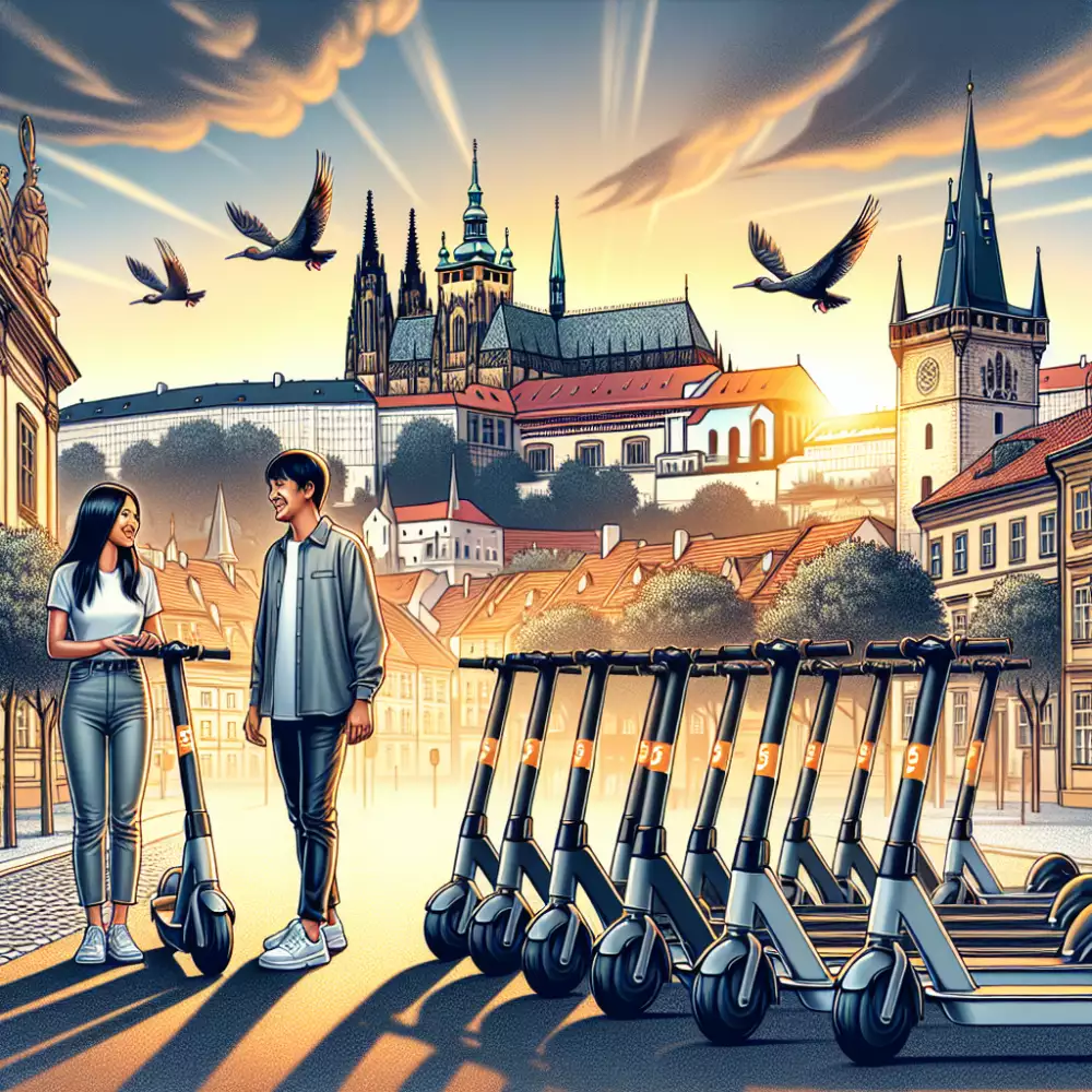 sdílené koloběžky praha