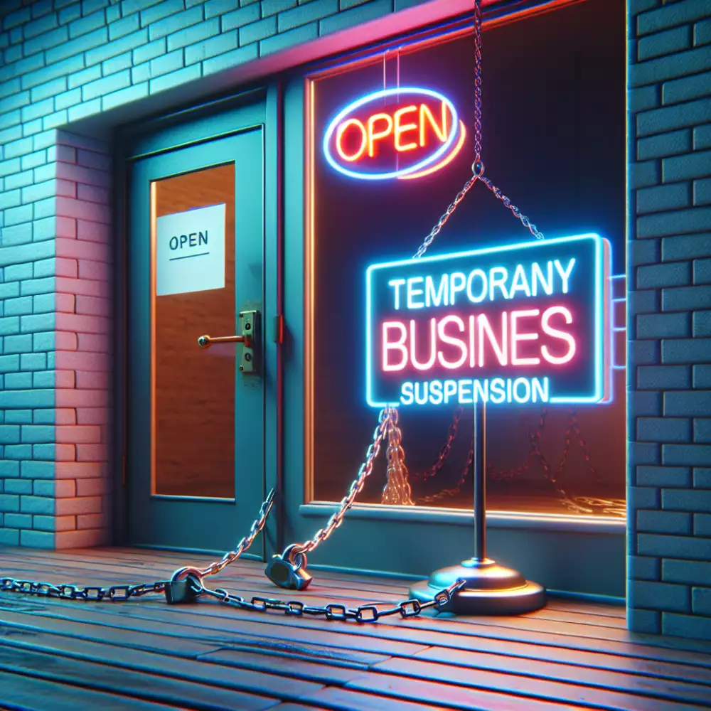 pozastavení živnosti