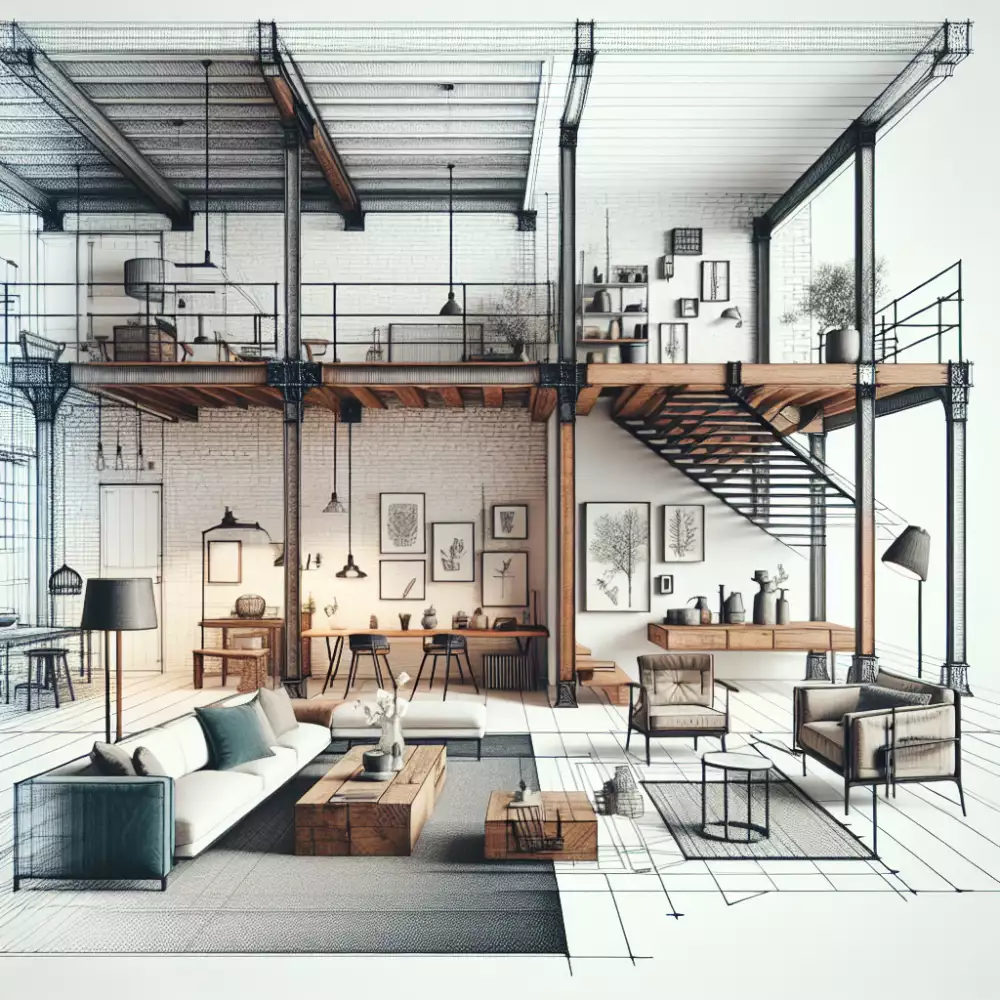 industriální styl bydlení