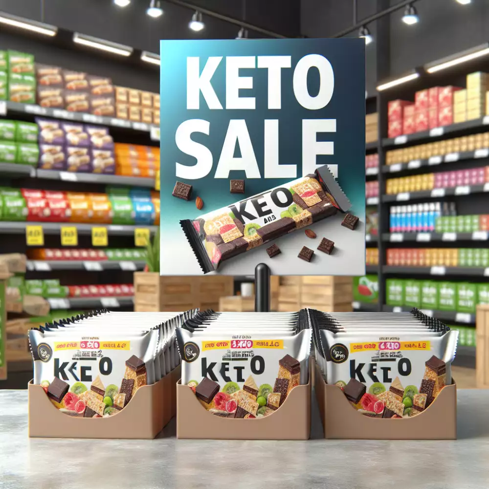 keto tyčinky akce