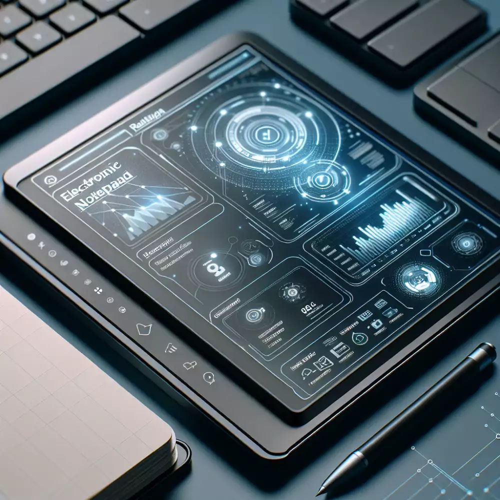 elektronický poznámkový blok